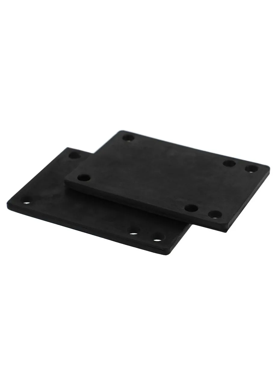 Набор подкладок райзеров под траки для скейтборда Riser pads 2штуки SK-2164 (резина, размер 5,5см х 7,8см х Hook (361434075)