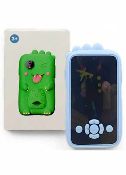 Інтерактивна іграшка "KidPhone: Dino", блакитний Jumbi (369729843)
