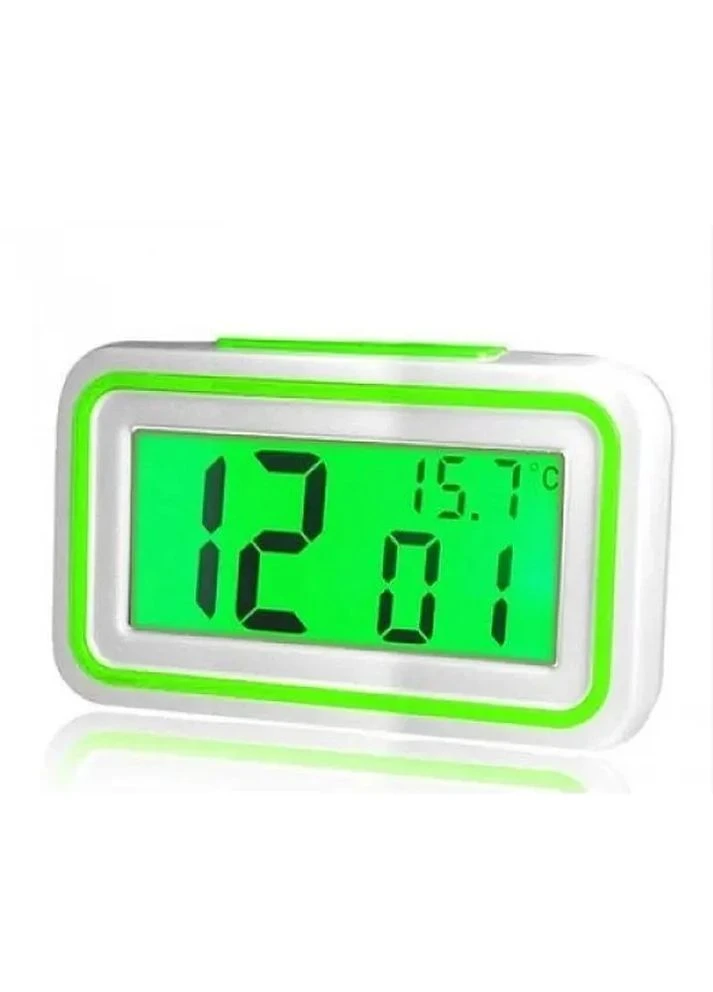 Голосовий годинник, будильник UKC KK-9905 TR White/Green Furminator (387415275)