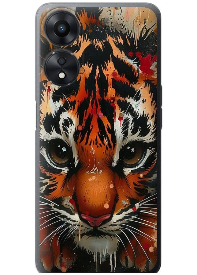 Силіконовий чохол 'Mini tiger' для Endorphone Oppo A78 5G (285768070)