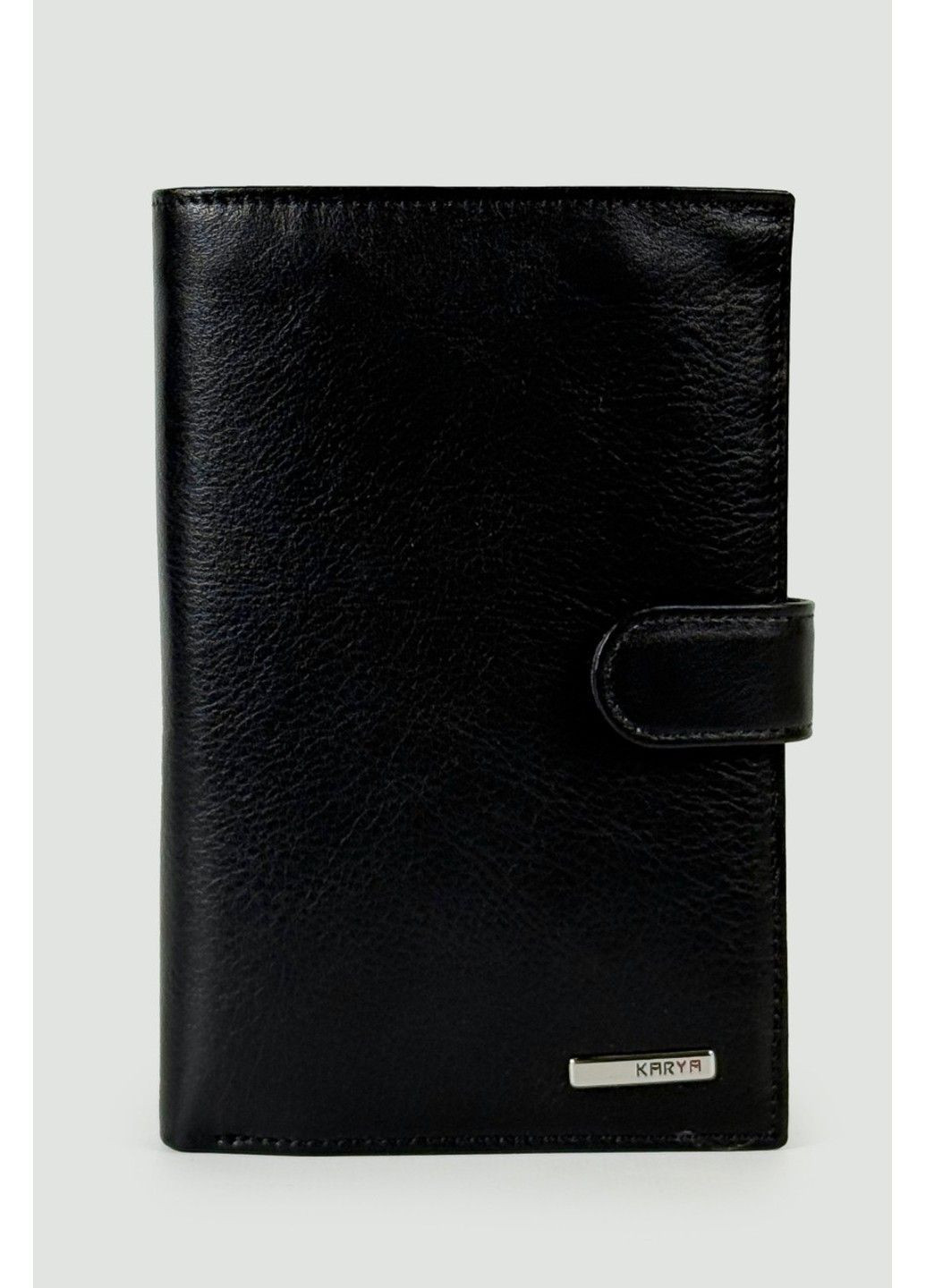 Кожаное мужское портмоне с обложкой для паспорта 0498-1 Karya (371647993)