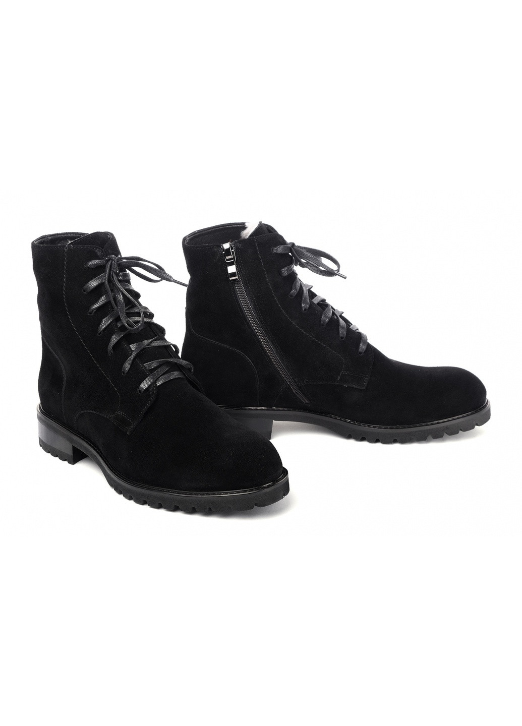 Черные зимние черевики 0066 Леомода