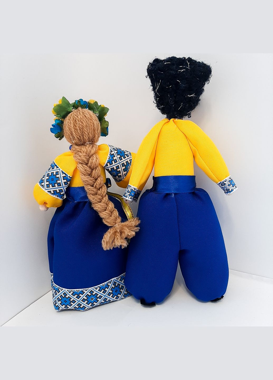 Набор Украинских кукол в стиле мотанка Украинские хендмейд сувениры пара кукол для декора Украинский подарок No Brand Традиційні ляльки (304266701)
