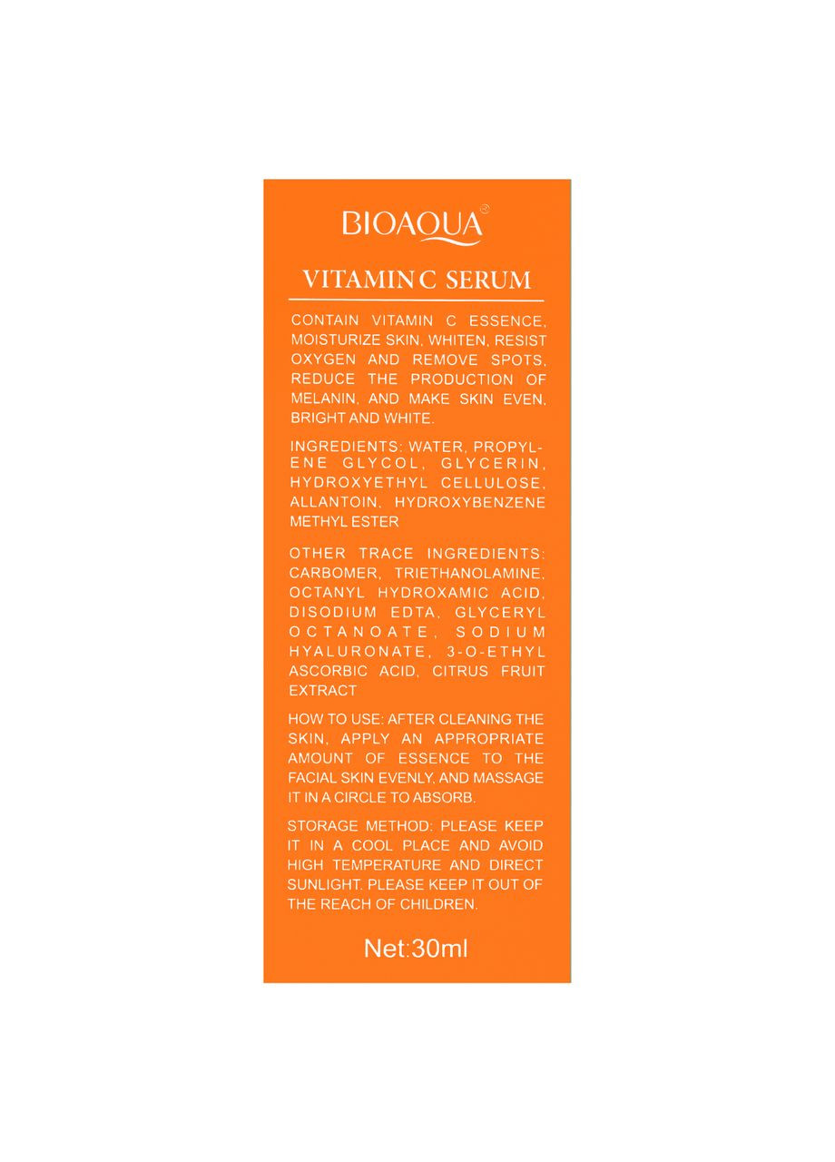Сироватка для обличчя відбілююча антиоксидантна Vitamin C Serum Bioaqua (337359121)