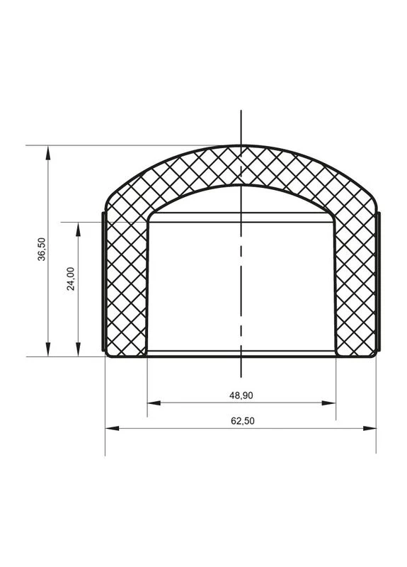 Заглушка для труби 50 PPR K0063.PRO (KP0074) KOER (321184684)