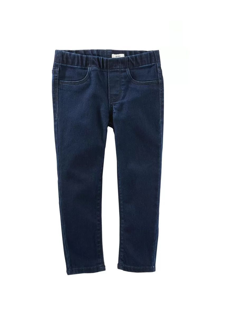 Синие летние зауженные джинсы джегинсы синие OshKosh