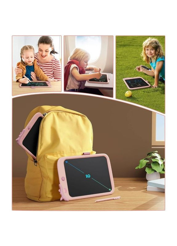 Детский LCD планшет для рисования Единорог 10” Multicolor, розовый () Beiens К1009pink (331790987)