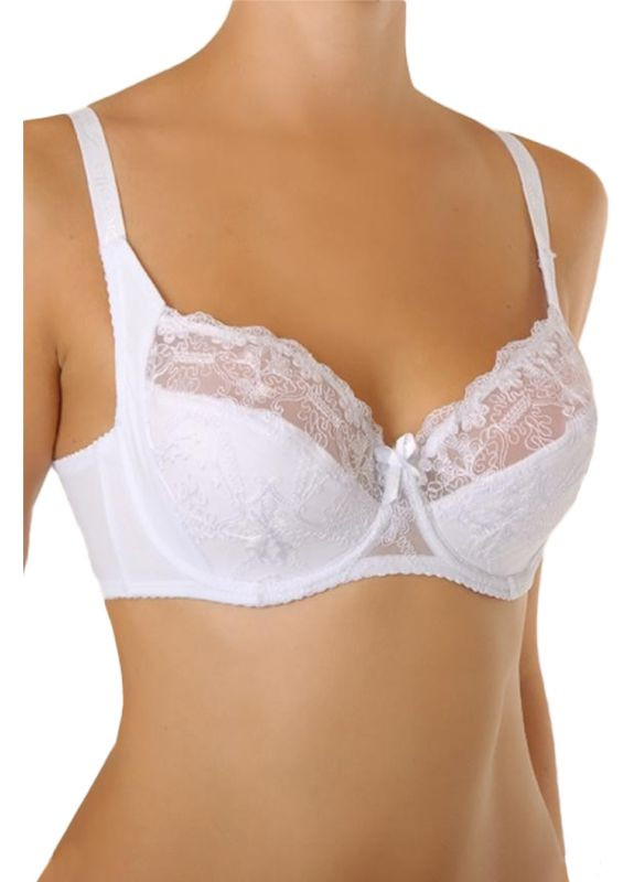 Белый бюстгалтер (чашка d) No Brand