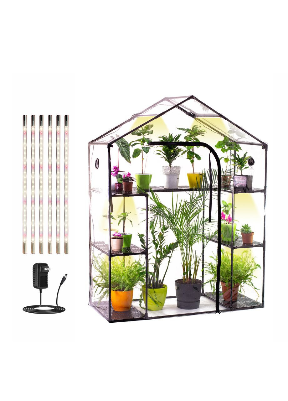 Мини теплица из фито света для дома, дачи, террасы или патио Sezam Akrur Metaplant (300854238)