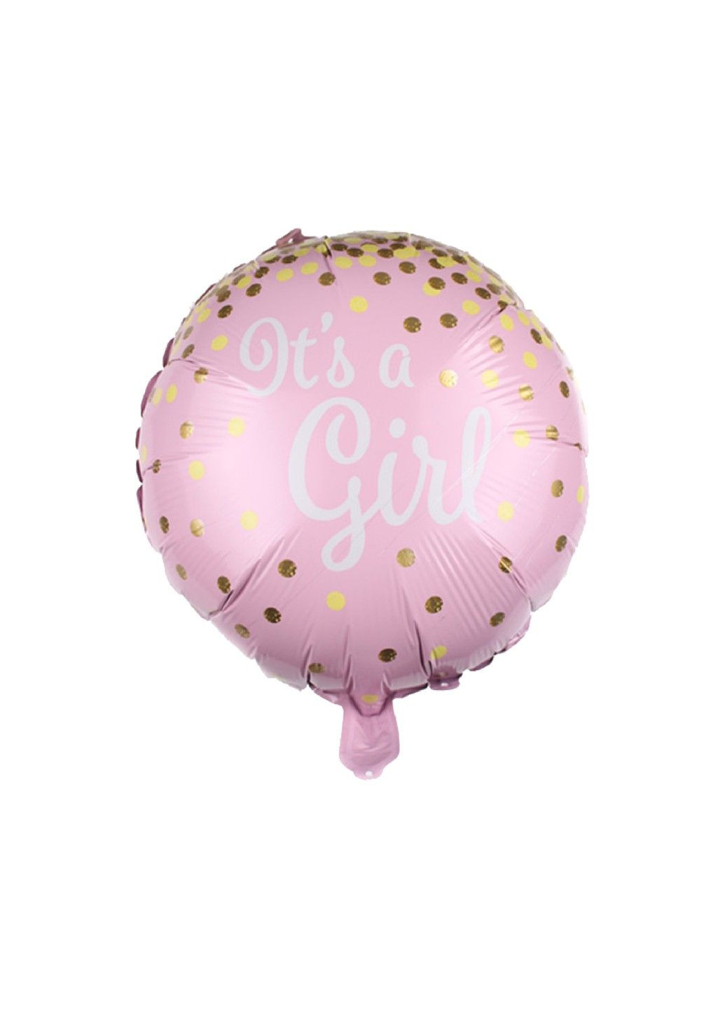Куля повітряна фольгована (45 см) Дівчинка рожева 99IDEAS (329144126)