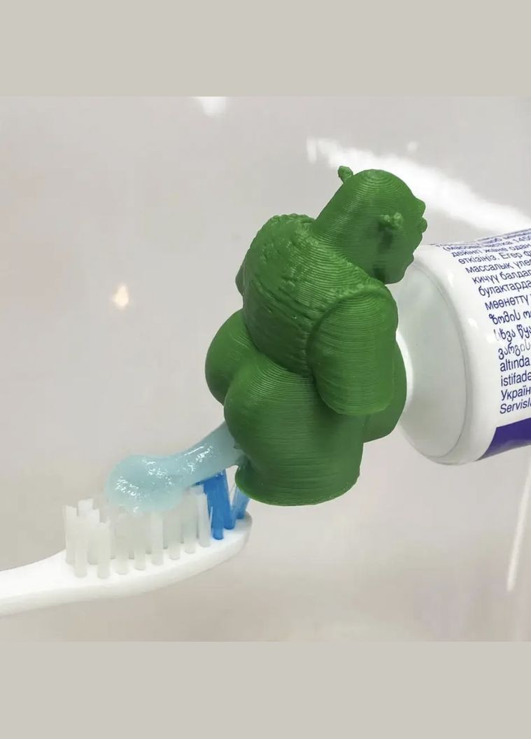 Насадка для зубної пасти у вигляді Шрека UA3D (303713017)