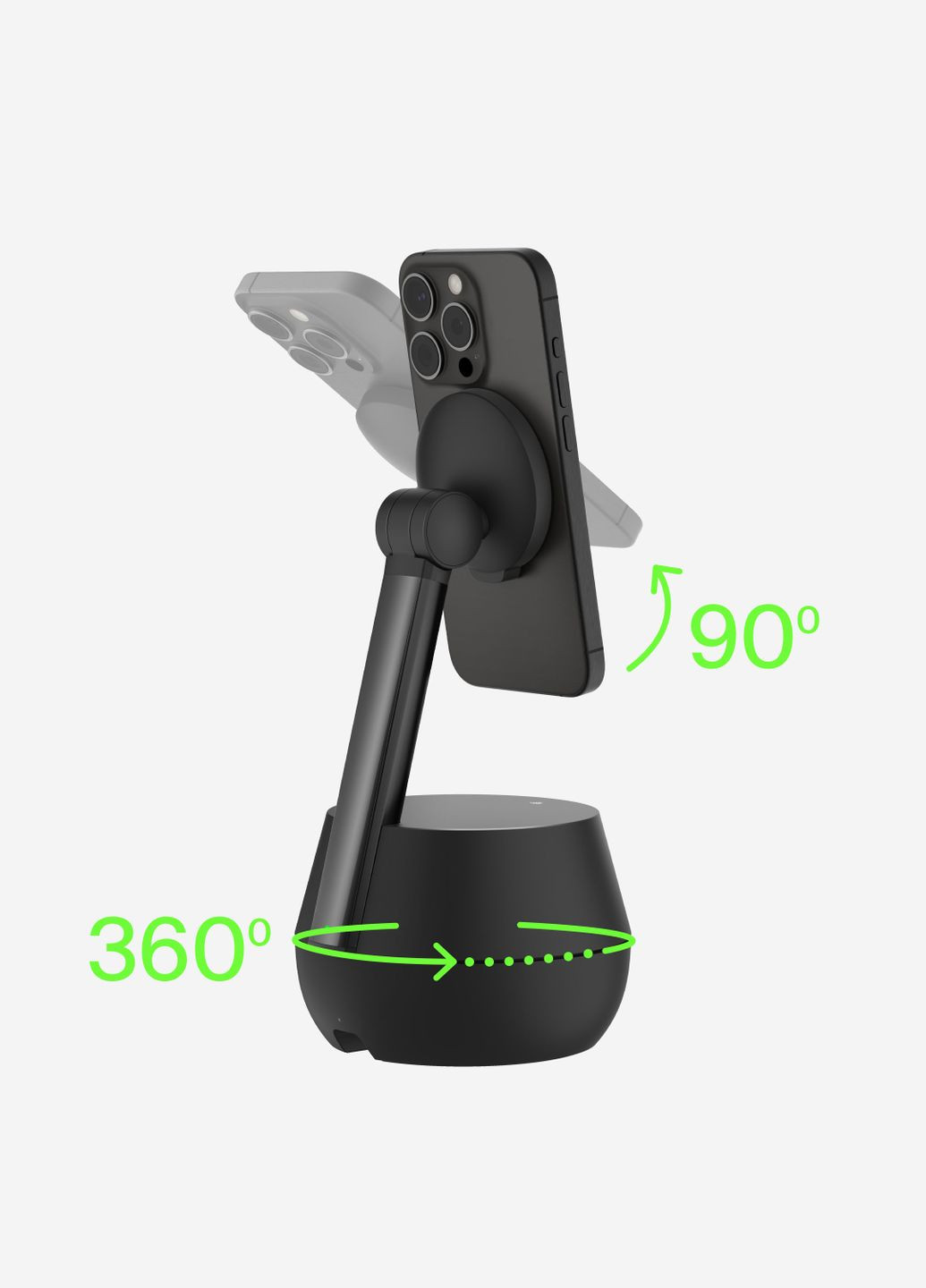 Станция с автоматической отслеживанием и беспроводной зарядкой AutoTracking MagSafe Stand Pro Belkin (315435929)