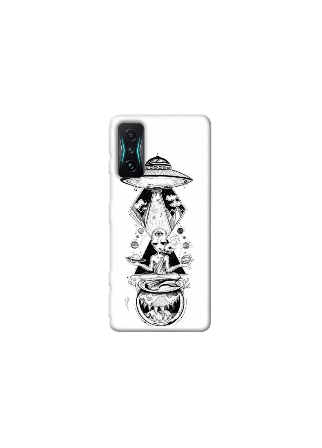 Чехол на Xiaomi Redmi K50 Gaming Tattoo ver.4 Frontalka (393377564)