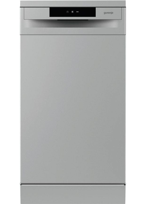 Посудомоечная машина GS520E15S, 9компл., A++, 45см, дисплей, 2 корзины, AquaStop, серый Gorenje