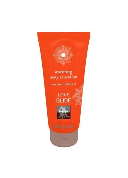 Согревающий лубрикант на водной основе SHIATSU Love Glide WARMING, 100 мл Hot (303877585)