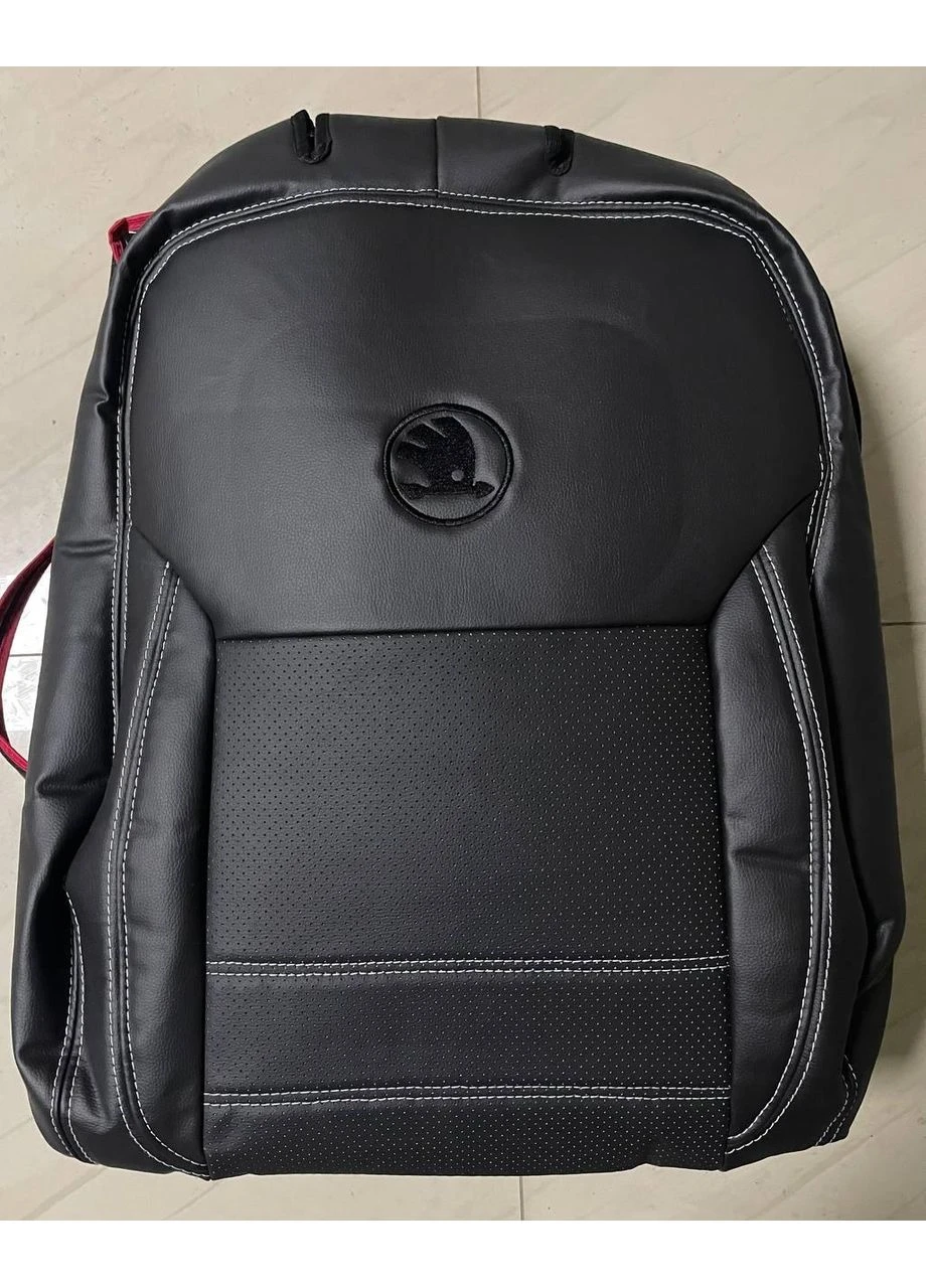 Авточехлы Skoda SuperB III 2015-2024 Sedan Чехлы в салон (Экокожа) EMC-ELEGANT EMC ELEGANT (398175404)