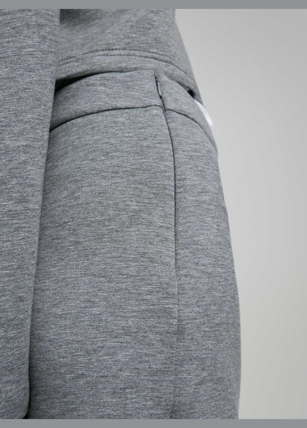 Серый комплект свитшот и юбка Only