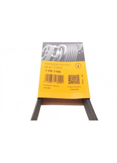 Полікліновий ремінь NISSAN NOTE (E12) 1.2 06/13- (Вир-во ) 7PK1165 ContiTech (366206840)