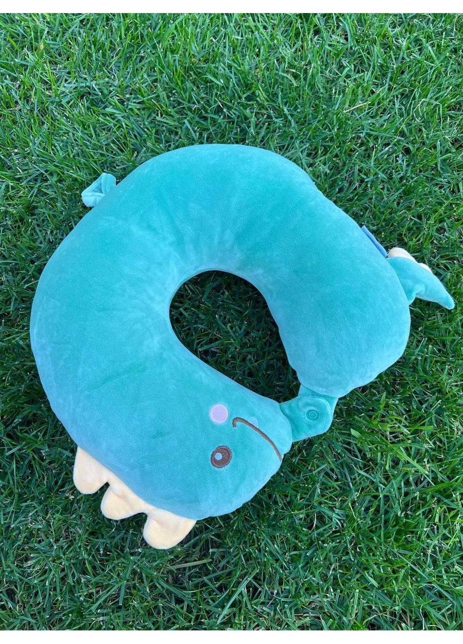 Подушка дорожная "Капибара" U-образная с кнопкой. No Brand (368703200)