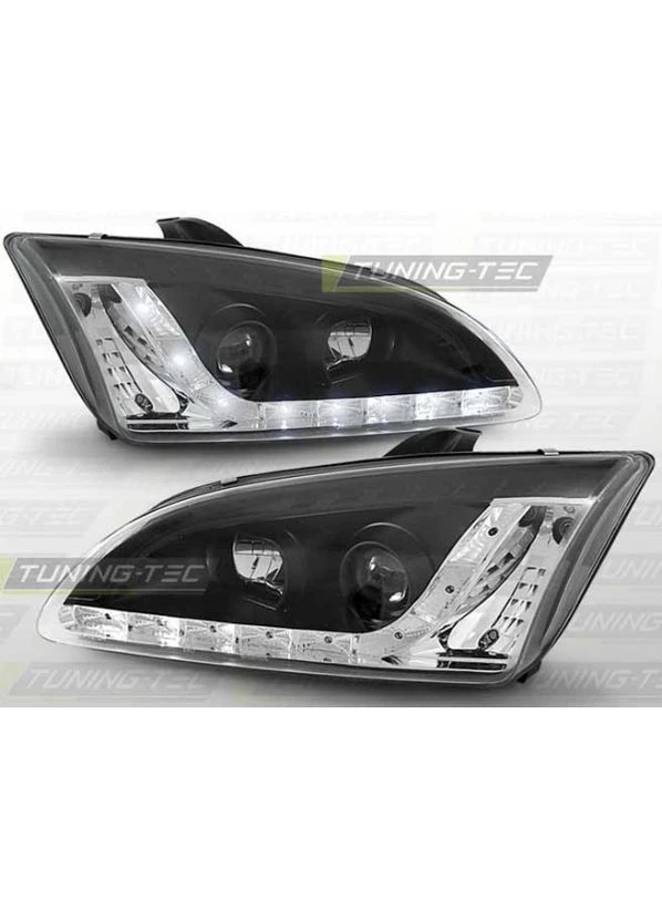 Фары передние Ford Focus MK2 2004-2008 (LPFO19) No Brand (381821166)