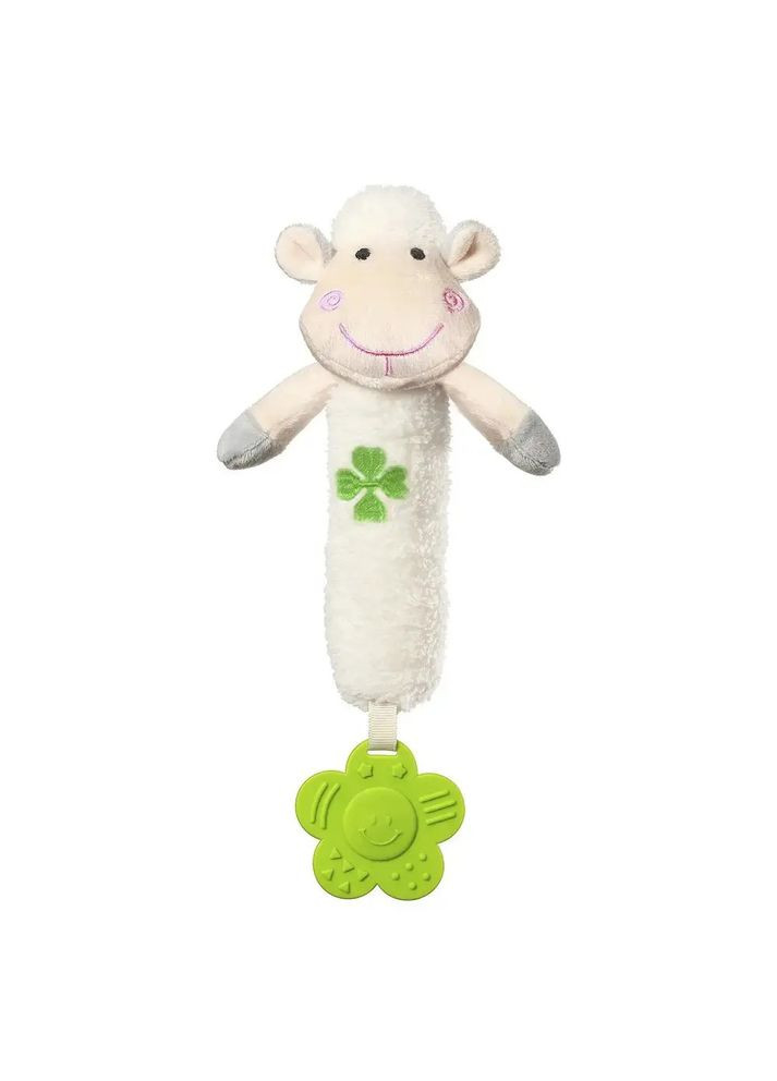 Погремушка Веселая Овечка, 24,5 см, белый () BabyOno 606 (336491977)