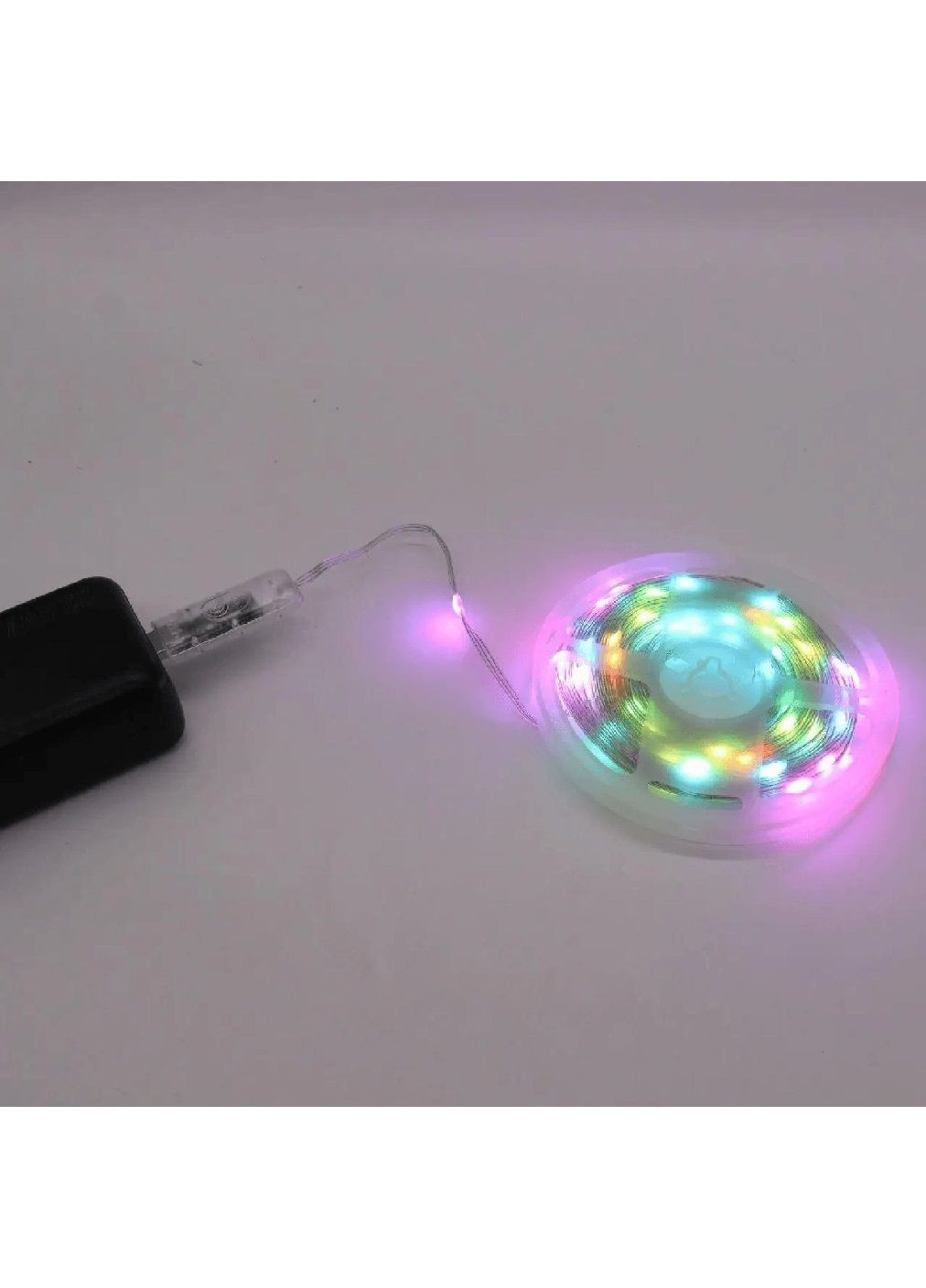 Светодиодная внутренняя комнатная умная смарт гирлянда лента нить с работой от USB пультом управления 10 м (478708-Prob) RGB Unbranded (308894405)