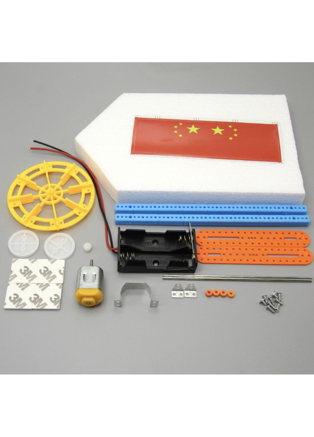 Дитячий розвиваючий науковий конструктор DIY човник з моторчиком China (366875163)