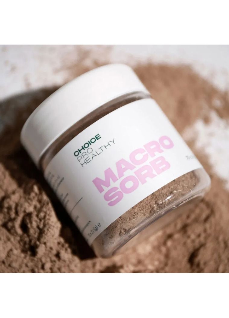 Макросорб – природный сорбент и мультиминеральный комплекс PHYTO Чойс 70 г CHOICE (361117152)