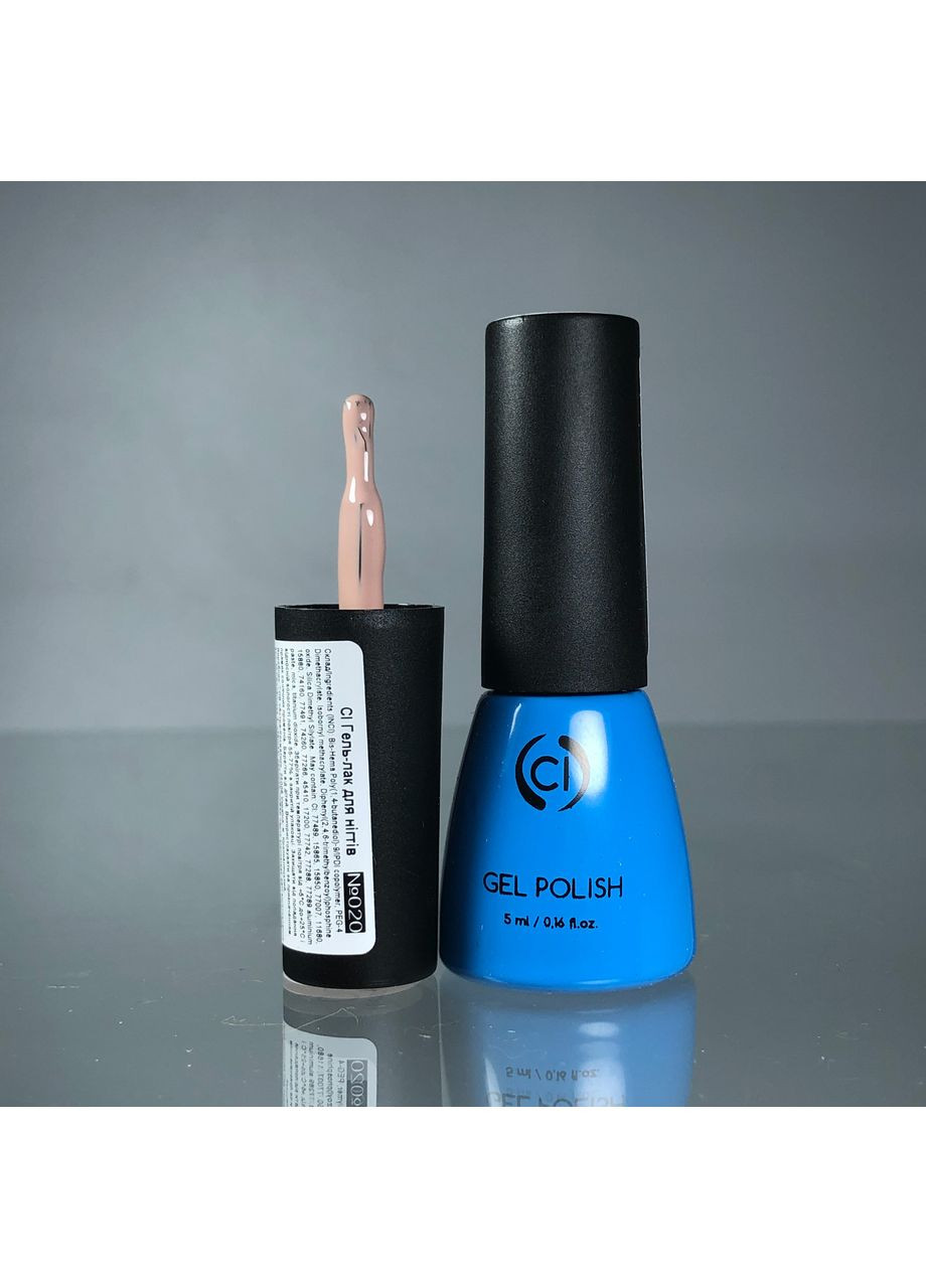 Гель-лак для ногтей Gel Polish 5 мл №008 Матовый Ярко-розовый Colour Intense (329202997)