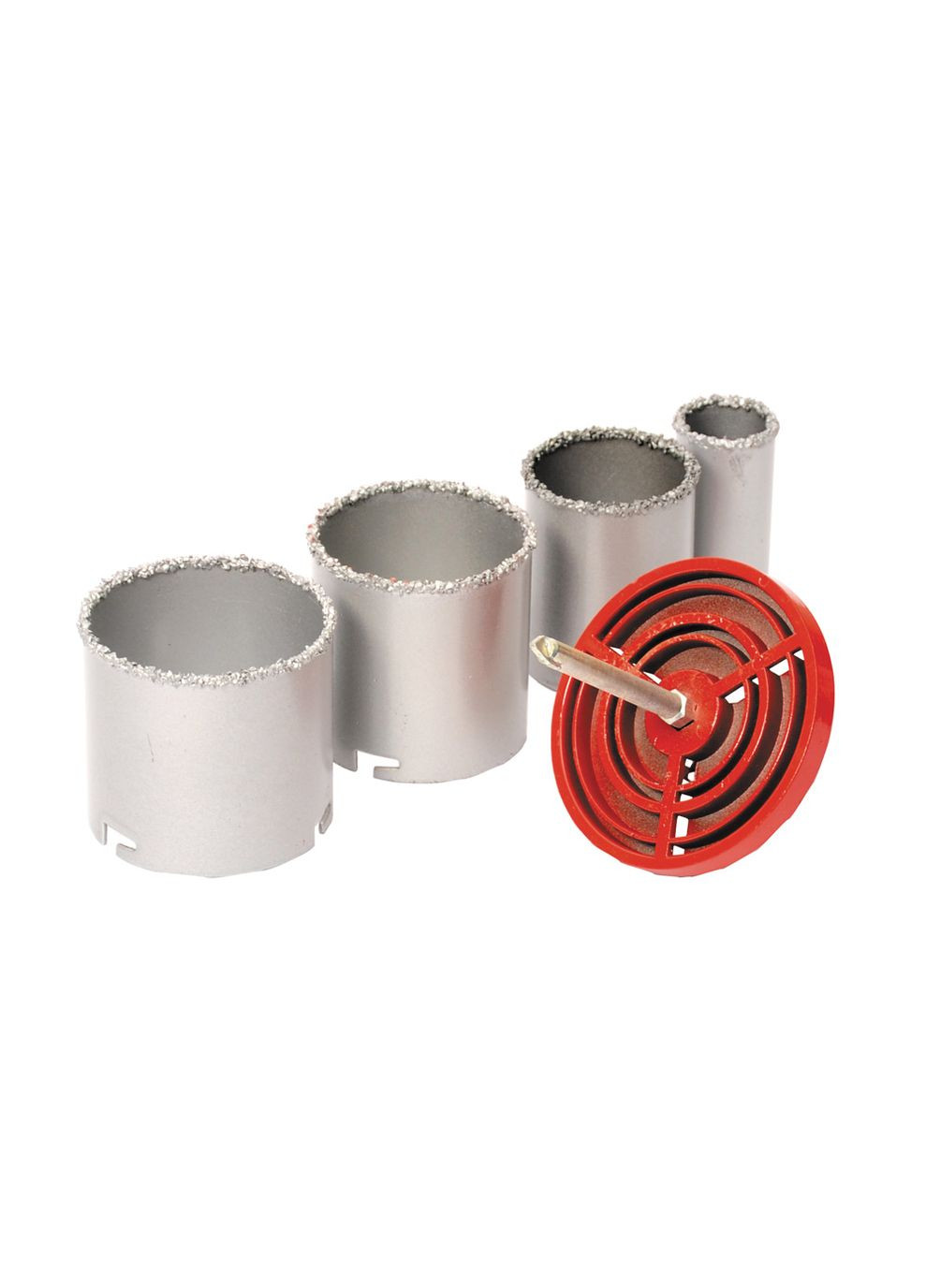 Набор корончатых сверл для плитки GM 4 шт 33-73 мм, вольфрамовое напыление (Арт.: 2-08-004) Granite (322704459)