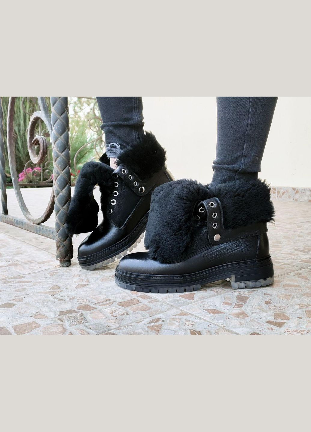 Осенние ботинки 10315-5551-1 черный Etor