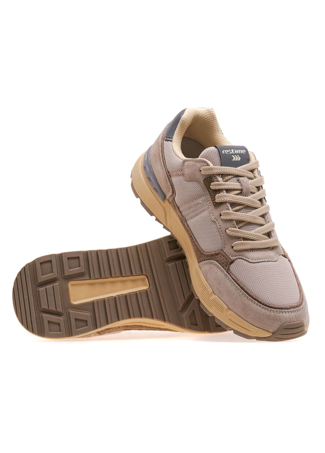 Бежевые всесезонные кроссовки fmo24283/beige Restime
