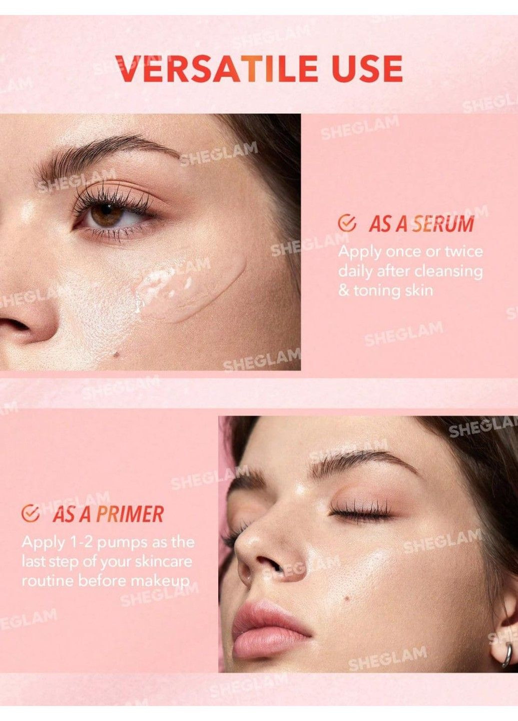 Праймер сироватка з ніацинамідом Melon Melt Niacinamide Serum Primer 30 мл Sheglam (317312575)