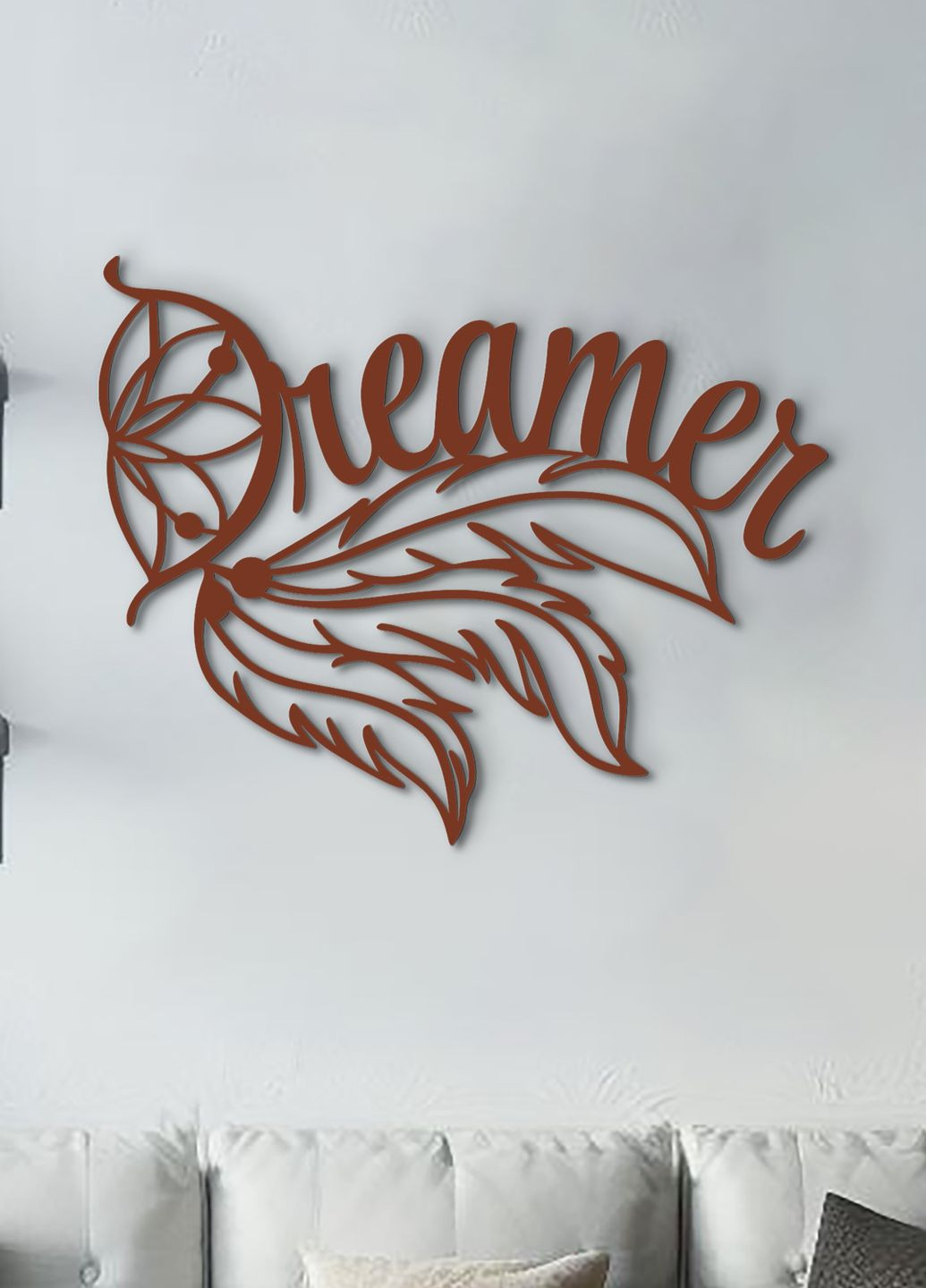 Сучасна картина на стіну в спальню, декор для кімнати "Сон", оригінальний подарунок 20х25 см Woodyard (292113004)