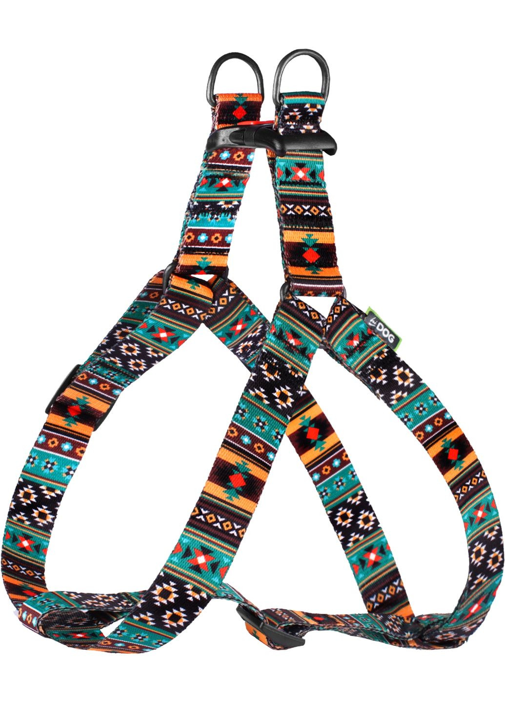 Шлея охват грудной клетки 26-40 см ширина 10 мм Boha green (2100102461018) Hi Dog (320761024)