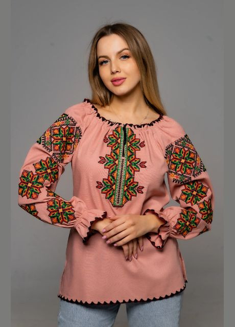 Пудровая рубашка Galychanka