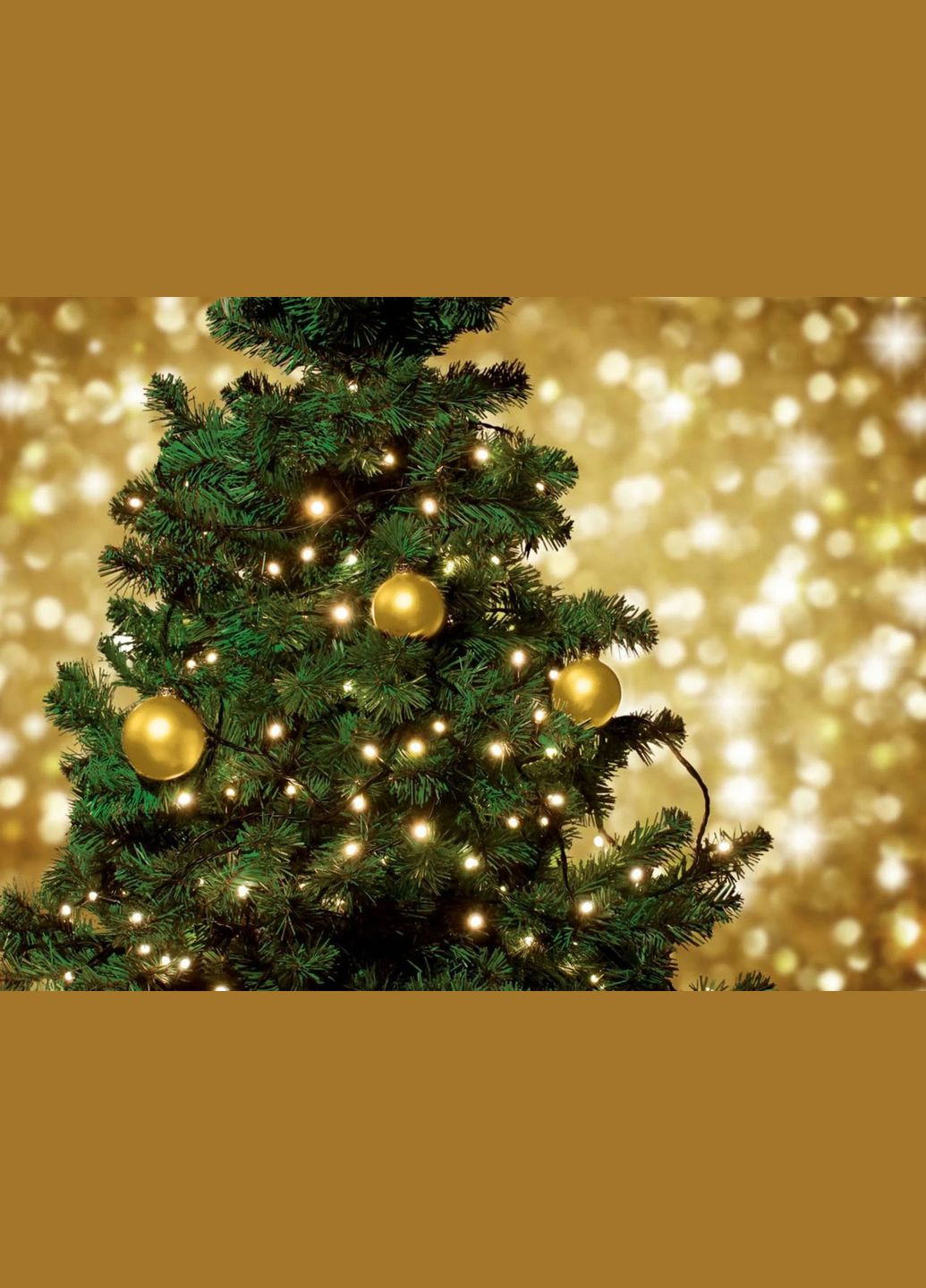 Новорічна гірлянда 50 LED 5,4 м на батарейках + таймер Livarno home (308855931)