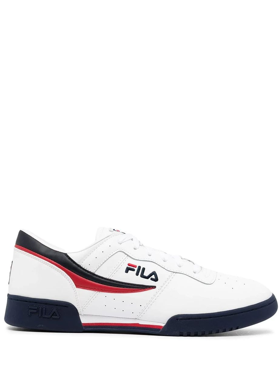Білі Осінні кросівки чоловічі original fitness,, розмір 38 (23 см устілка) Fila slim fit