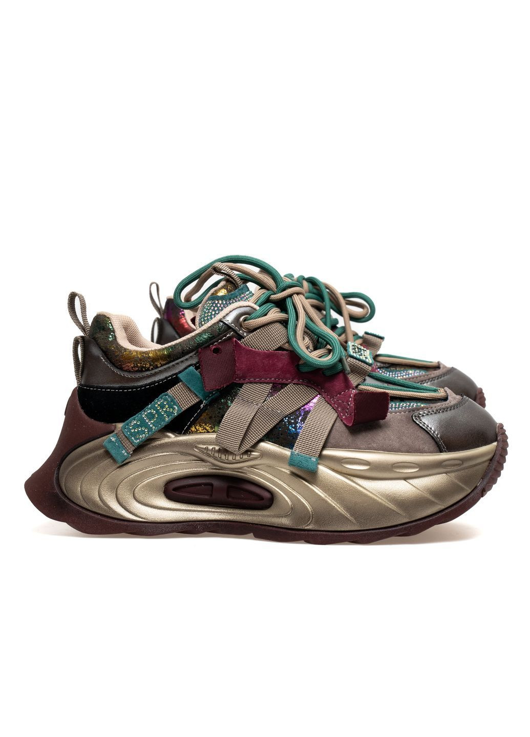 Кроссовки 01717 Бронзовые Bigrosse бронзовые (364847470)