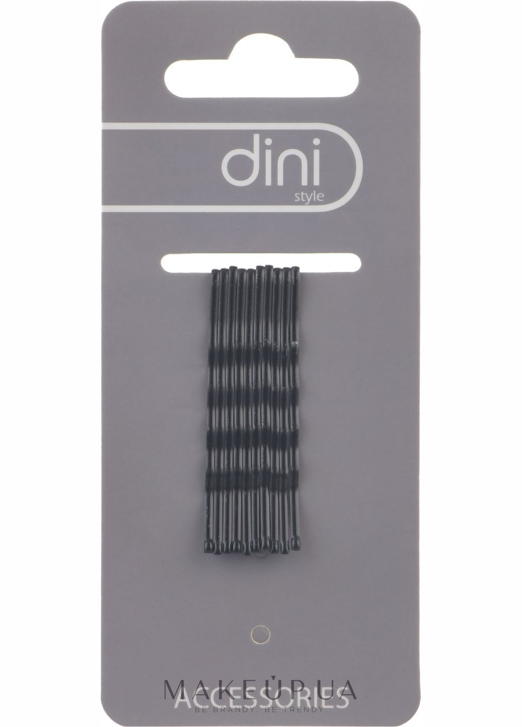 Заколки-невидимки, черные 10шт (556487-27057316) Dini (368629802)