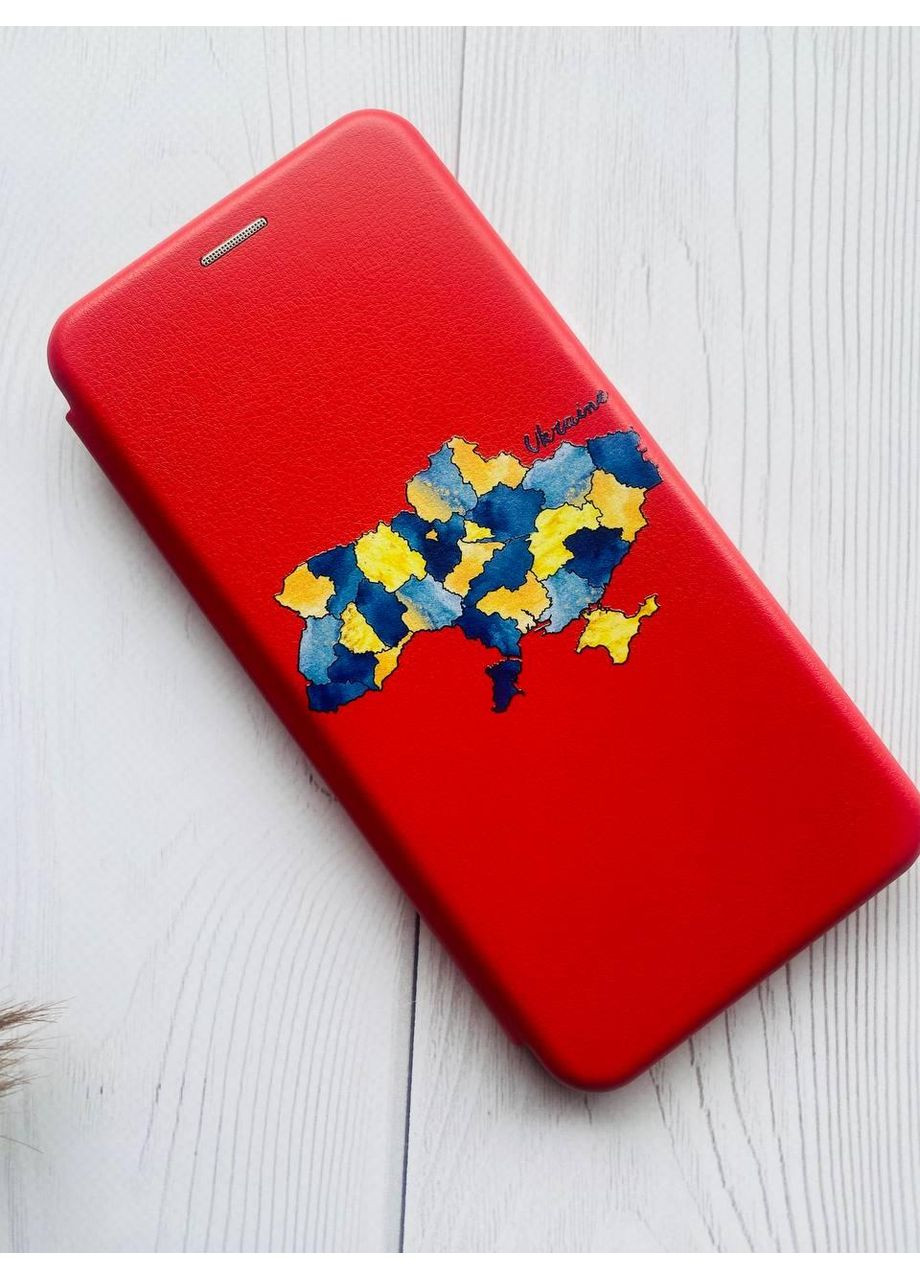 Чехол-книжка с рисунком для Samsung Galaxy A50 (2019) A505/A30s:: Карта Украины (принт 261) G-Case (359496082)