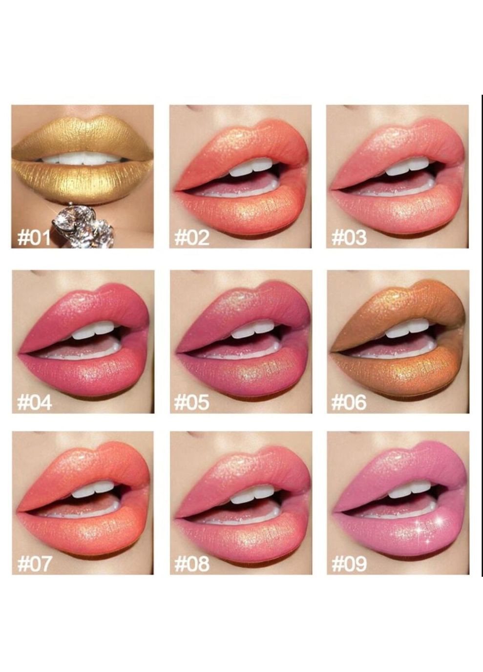 Помада "Перлиний блиск" 3.5г. (3063-2) Handaiyan (364686312)