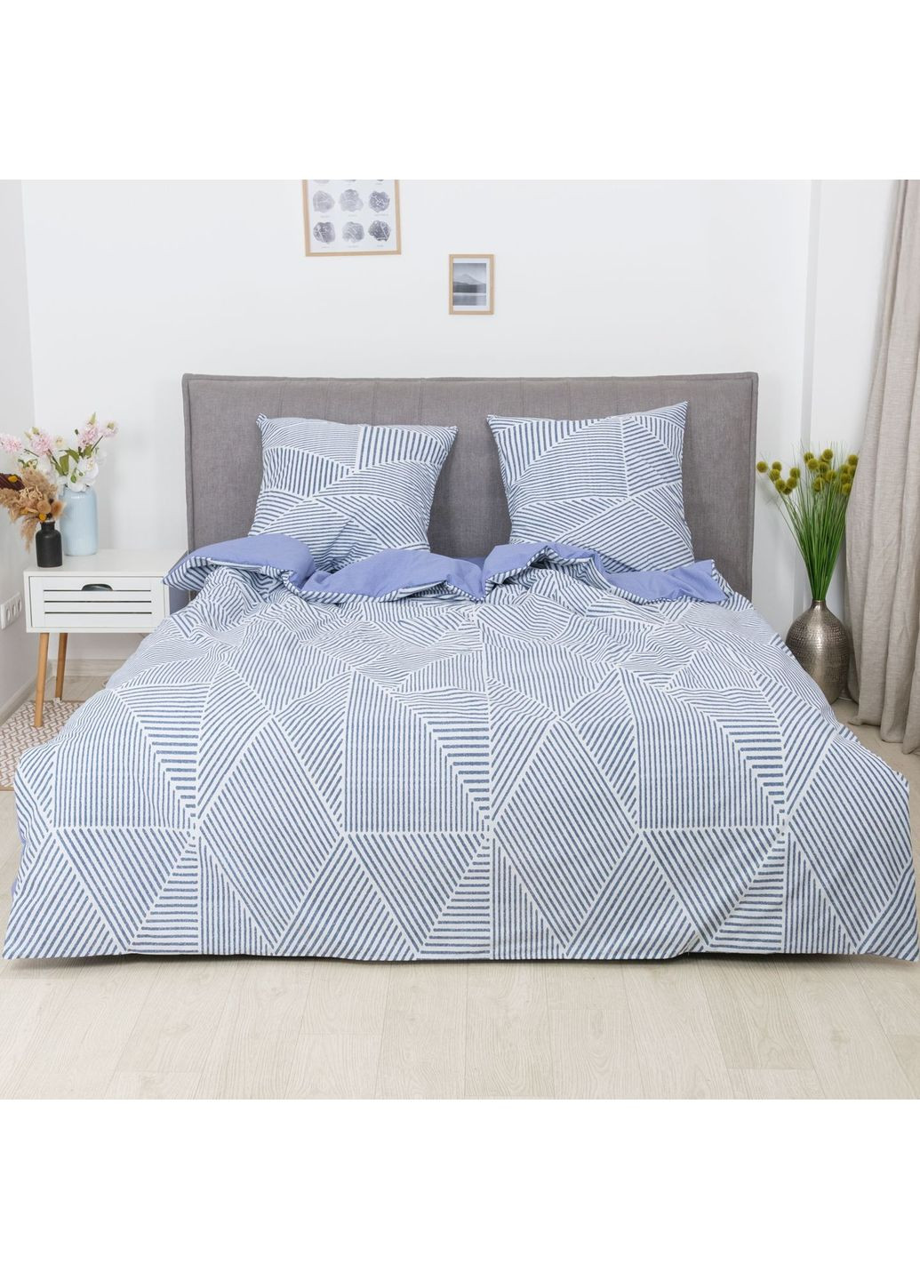 Комплект постільної білизни подвійний ранфорс Viluta 25406-dv (369779441)