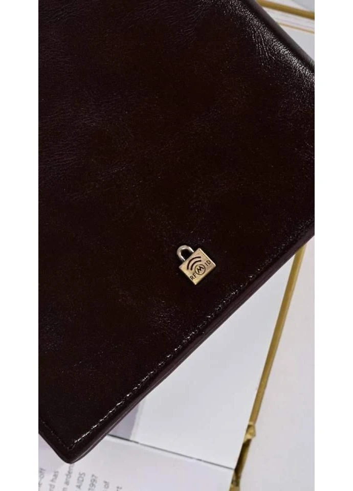 коричневий No Brand Гаманець чоловічий (372467298)