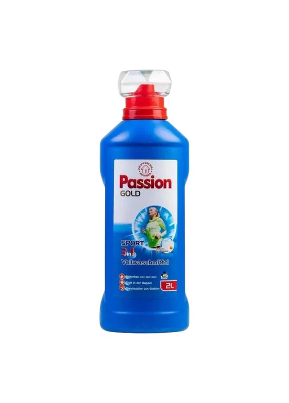 Гель для стирки Спортивный 3 в 1 55 циклов стирки 2 л. Passion Gold (351903865)