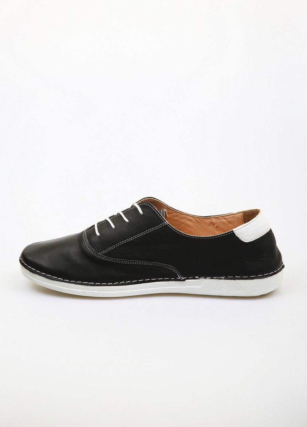 Черно-белые мокасины Pabeste