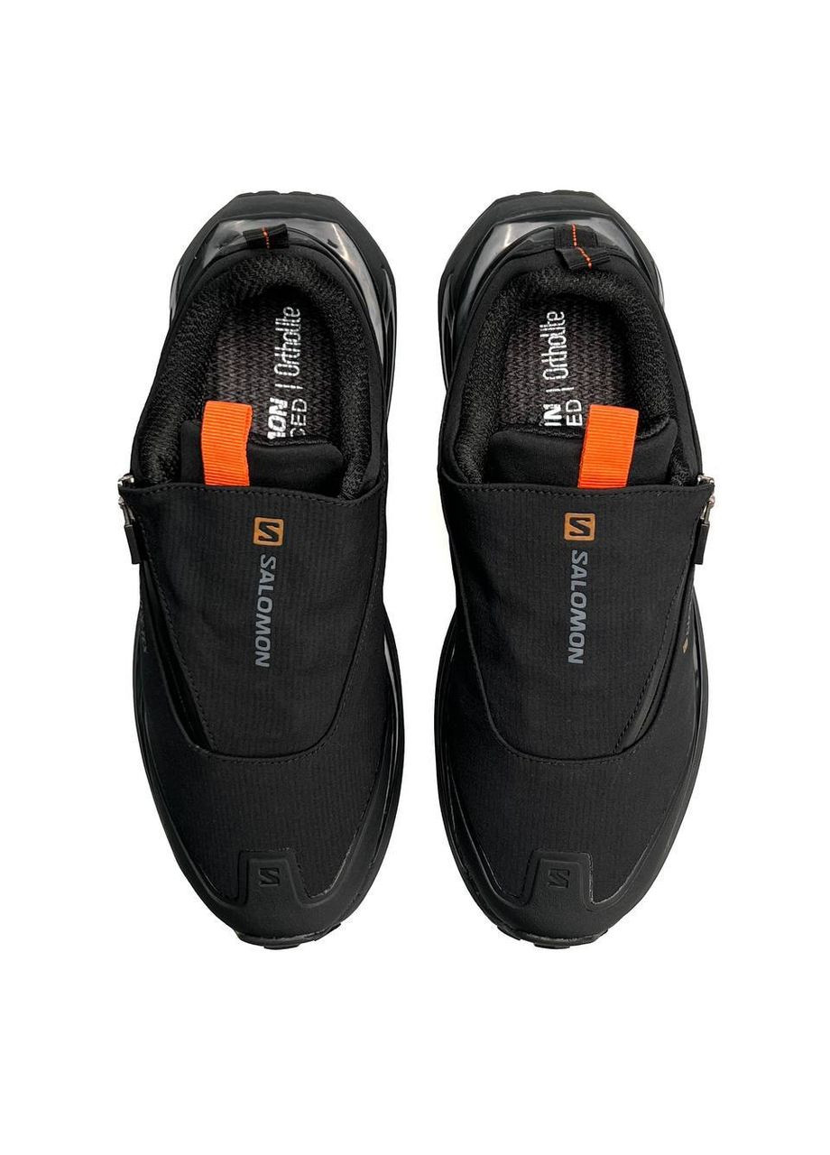 Чорні Осінні кросівки чоловічі salomon odyssey elmt advanced gtx black orange No Brand Odyssey ELMT Advanced Black Orange