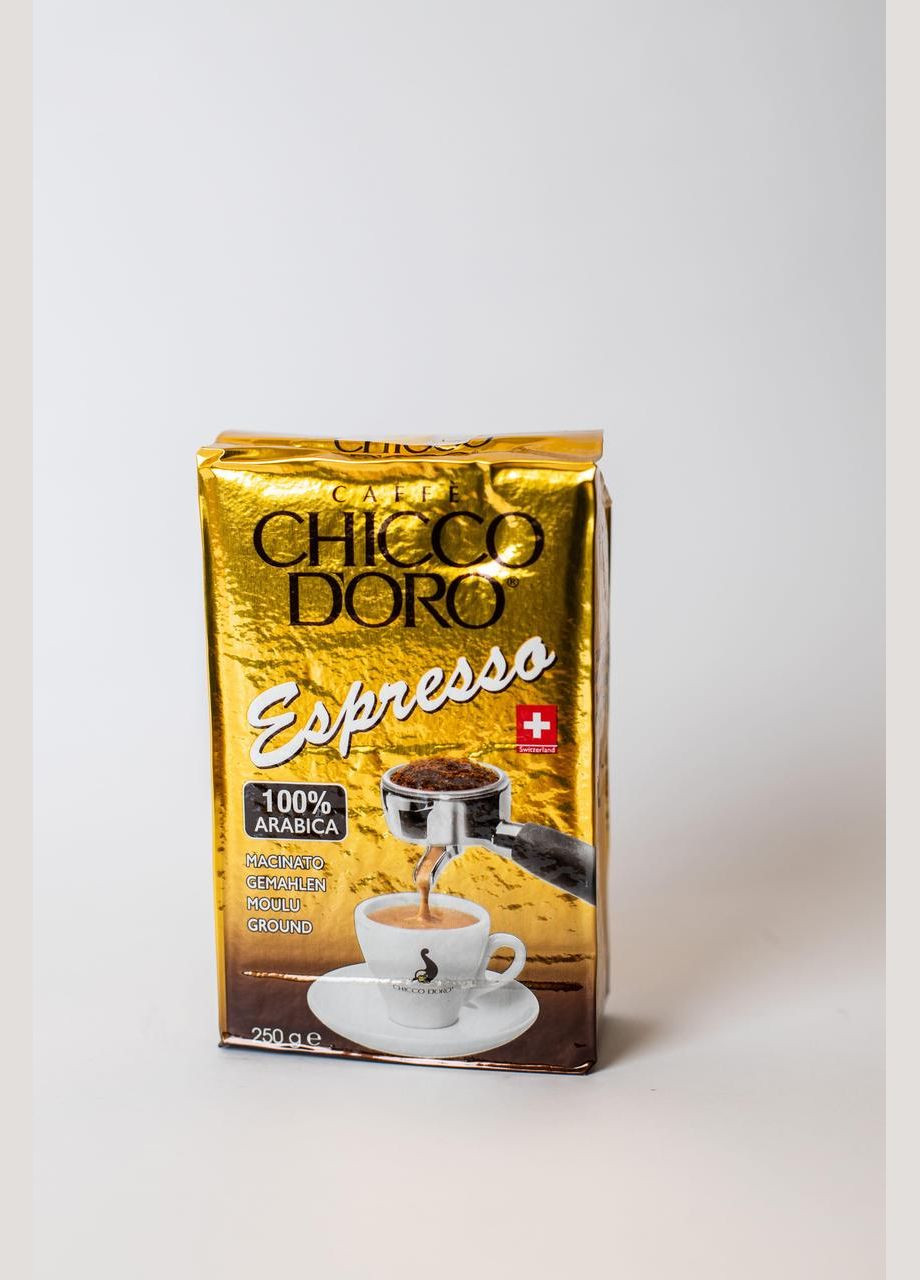 Кава мелена Espresso 100% арабіка 250 г Chicco D'Oro (349812544)