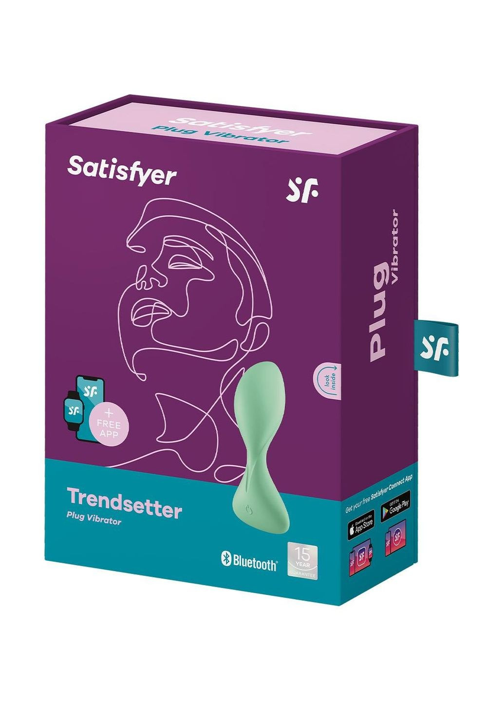 Смарт анальний вібратор Trendsetter Satisfyer (347313658)