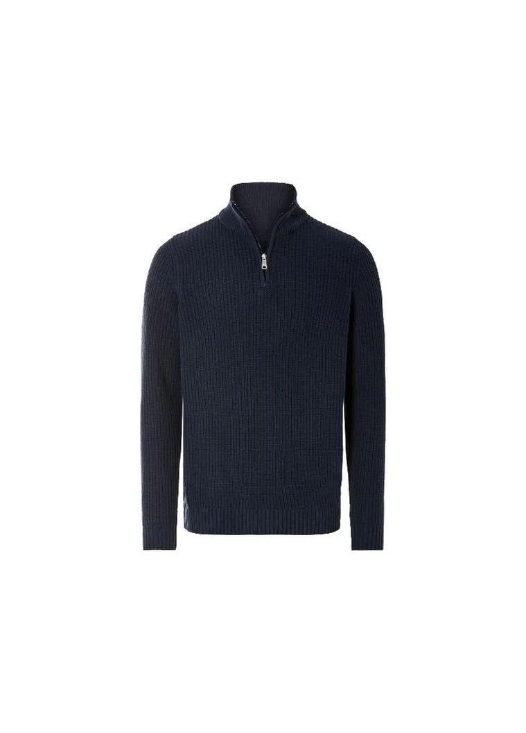 Темно-синий демисезонный мужской джемпер джемпер Livergy